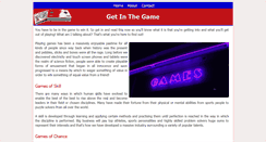 Desktop Screenshot of getinthegamestl.com